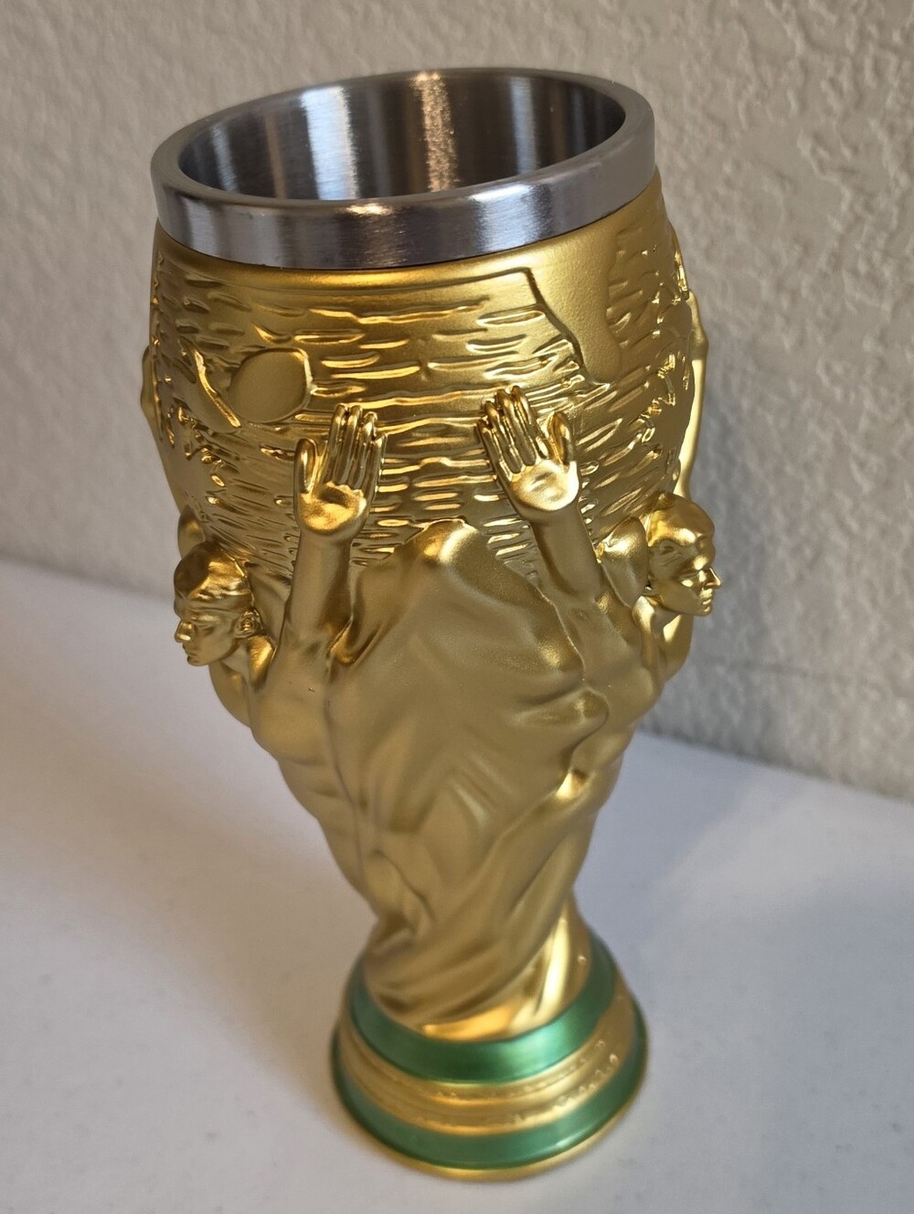 2026 World Cup champion trophy fan beer mug cup stainless steel copa mundial - Picture 8 of 14